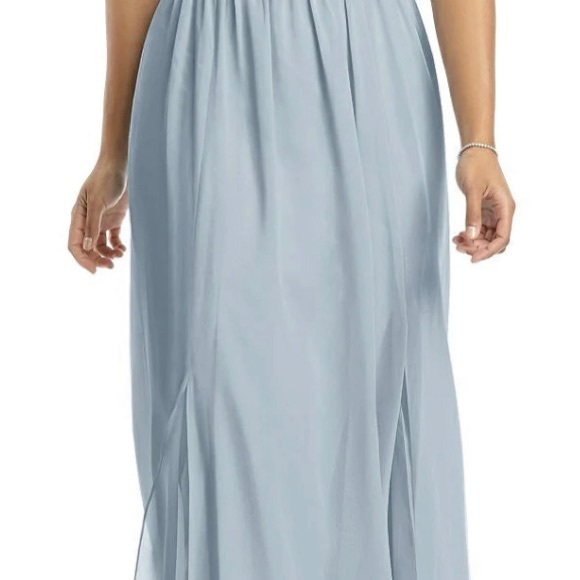 NWT SOCIAL BRIDESMAIDS
Strapless Draped Bodice Maxi Dress with Front Slits - Picture 4 of 7
